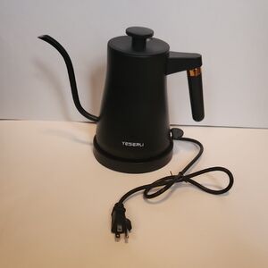 Black Electric Gooseneck Kettle
